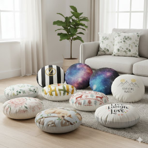 Minimalist Simple White Colour Pillow