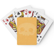 Minimalist Skull Classic Playing Cards