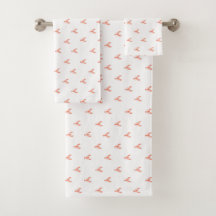 Minimalist Small Red Lobster Pattern
