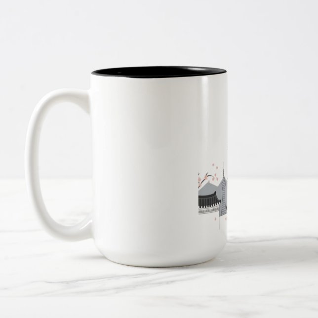 Minimalist South Korea Coffee Mug (Left)