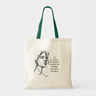 Minimalist Spanish Quote Tote Bag