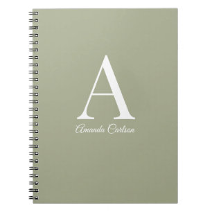 Minimalist Spiral Notebook