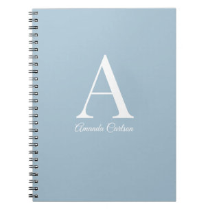 Minimalist Spiral Notebook