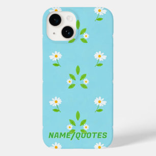 Minimalist Spring Floral Pattern Case-Mate iPhone 14 Case