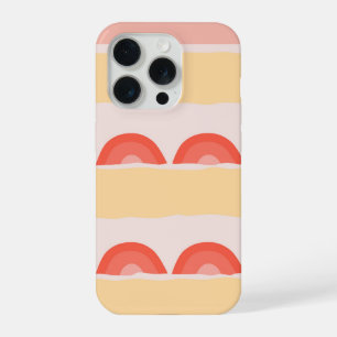 Minimalist Strawberry Cake iPhone 15 Pro Case