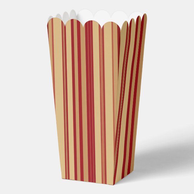 Minimalist Stripe Favour Box  (Back)
