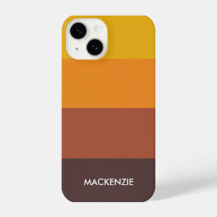 Minimalist Stripes Colour Palette iPhone 14 Case