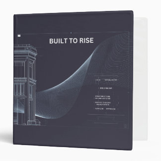 Minimalist Structure Portfolio Folder Binder