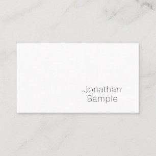 Minimalist Stylish Graphic Design Professional Business Card