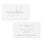 Minimalist Stylish Grey Monogram