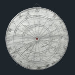 minimalist stylish modern chic grey marble dartboard<br><div class="desc">minimalist stylish modern chic grey marble room accessories.</div>