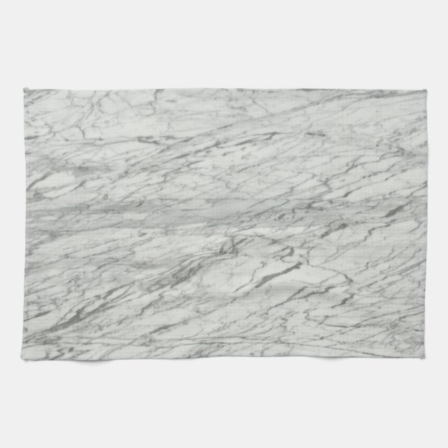 minimalist stylish modern chic grey marble kitchen towel (Horizontal)