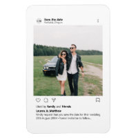 Minimalist Stylish Modern Custom Photo Instagram