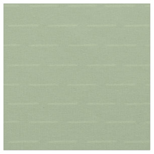Minimalist Subtle Lines on Sage Green Fabric