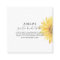 Minimalist sunflower Recipe for the bride to be
