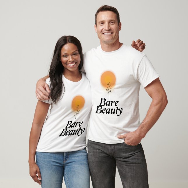Minimalist Sunlit Tree T-Shirt (Unisex)