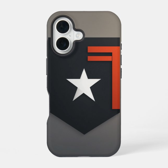 Minimalist Symbol iPhone Case - General Design (Back)