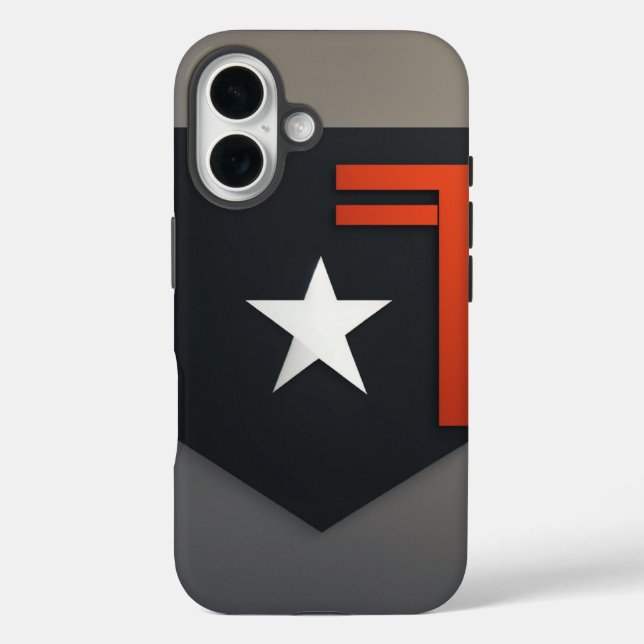 Minimalist Symbol iPhone Case - General Design (Back)