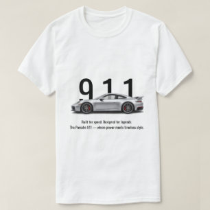 Minimalist T-Shirt Luxury Sports Car Streetwear