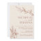 Minimalist Terracotta Burnt Orange Boho Wedding