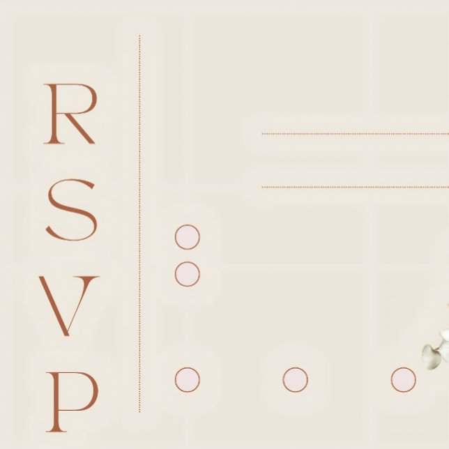 Minimalist Terracotta Wedding Invitation | Modern (Creator Uploaded)