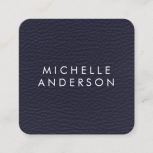 Minimalist Texture Square Business Card