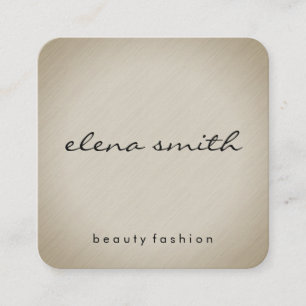 Minimalist Texture Square Business Card