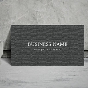 Minimalist Textured Grey Attorney Consultant Business Card