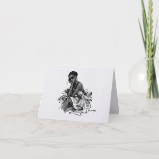 Minimalist Thinking of You Card | On My Mind Madam