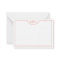 Minimalist Three Monogram One Border | orange