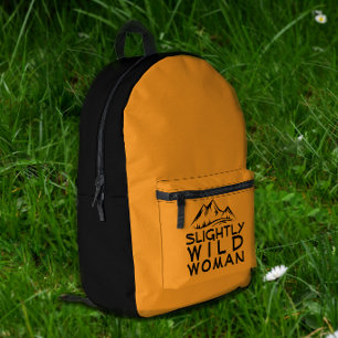 Minimalist Trail Hiking ironic yellow Backpack