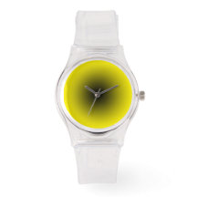 Minimalist Transparent with Black and Yellow Dial