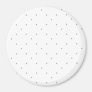 Minimalist Triangle Pattern File Folder Set Magnet