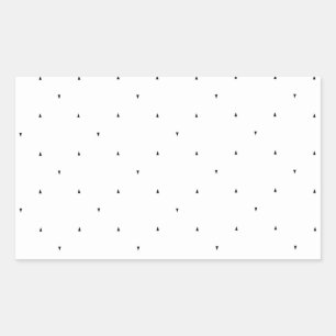 Minimalist Triangle Pattern File Folder Set Sticker