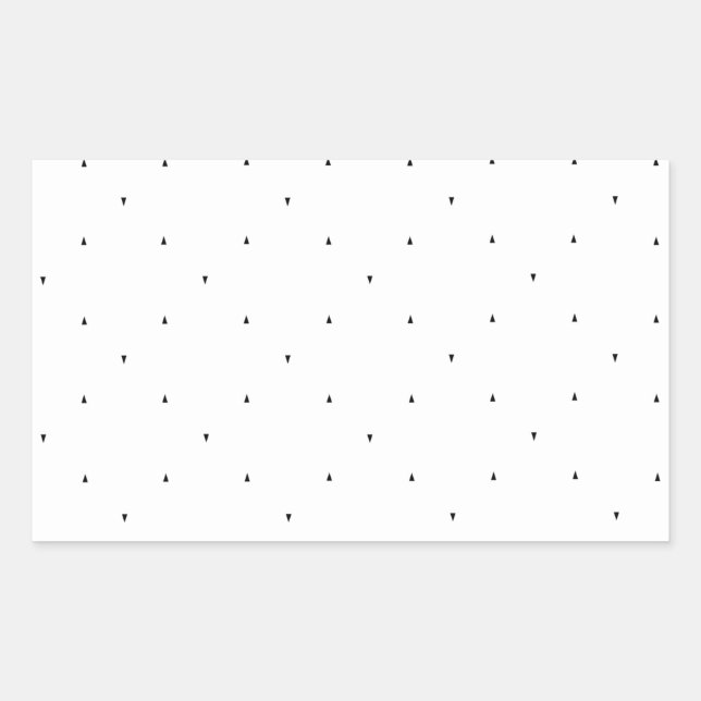 Minimalist Triangle Pattern File Folder Set Sticker (Front)