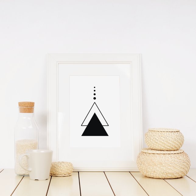 Minimalist Triangle Poster (Creator Uploaded)