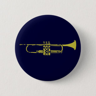 Minimalist Trumpet Button