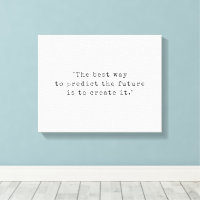 Minimalist Typewriter Motivational Quote