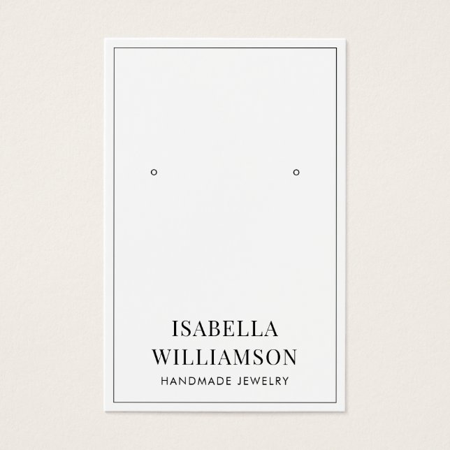 Minimalist Typography Border (Front)