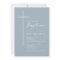 Minimalist Typography cross blue baptism