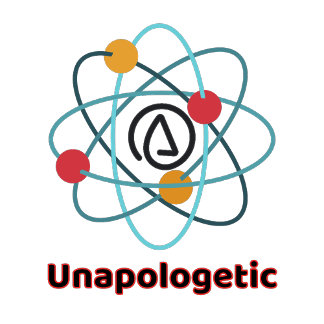 Minimalist Unapologetic Text Atheist Symbol T-Shirt