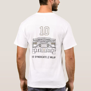 Minimalist V12 Syndicate No 10 Blockcore T-Shirt