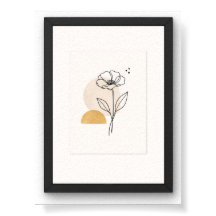 minimalist wall art poster