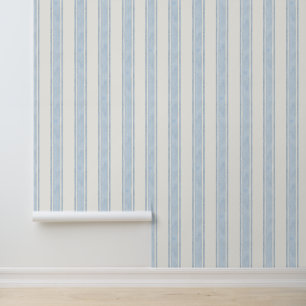 Minimalist Watercolor Stripes boy wallpaper