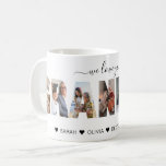 Minimalist We Love You Grandma Photo Collage Coffee Mug<br><div class="desc">Create a sweet gift for grandma with this seven photo collage plaque. GRANDMA will serve as the frame of each photo.</div>