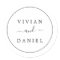Minimalist Wedding Envelope Seals