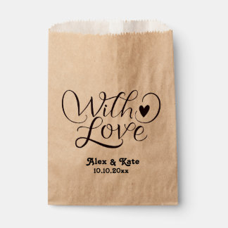 Minimalist Wedding Favour Bag