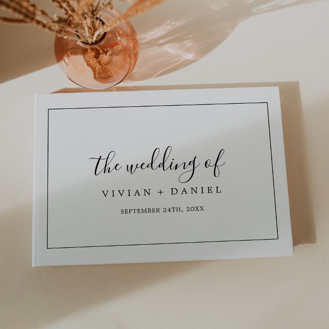 Minimalist Wedding Guest Book (Creator Uploaded)