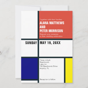 Minimalist Wedding Invitation