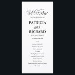 Minimalist Wedding Order of Service Program<br><div class="desc">Guide your guests through your special day with this elegant and modern wedding order of service. Featuring a sophisticated blend of timeless typography and a clean, minimalist layout, this ceremony program is designed to complement any wedding theme—from classic ballroom celebrations to contemporary outdoor ceremonies. This double-sided template provides ample space...</div>